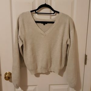 Gray sweater